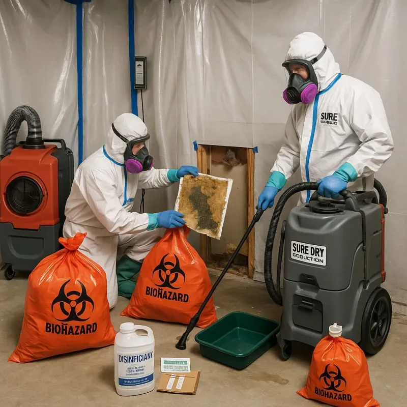 Contaminated Water Handling Protocols process in McConnellsburg, PA