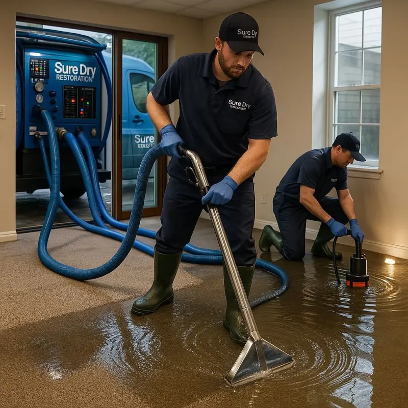 Water Extraction and Removal process in McConnellsburg, PA